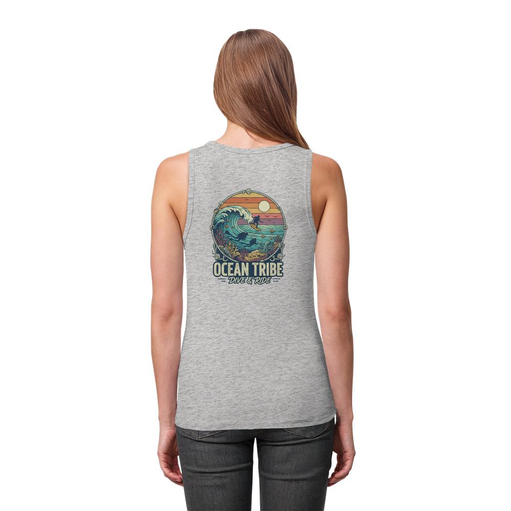 Ocean Tribe - Womens Organic Fitted Tank Top