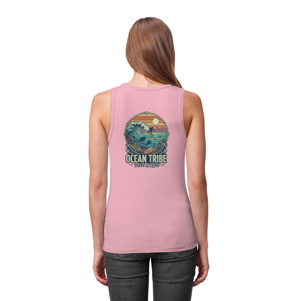 Ocean Tribe - Womens Organic Fitted Tank Top
