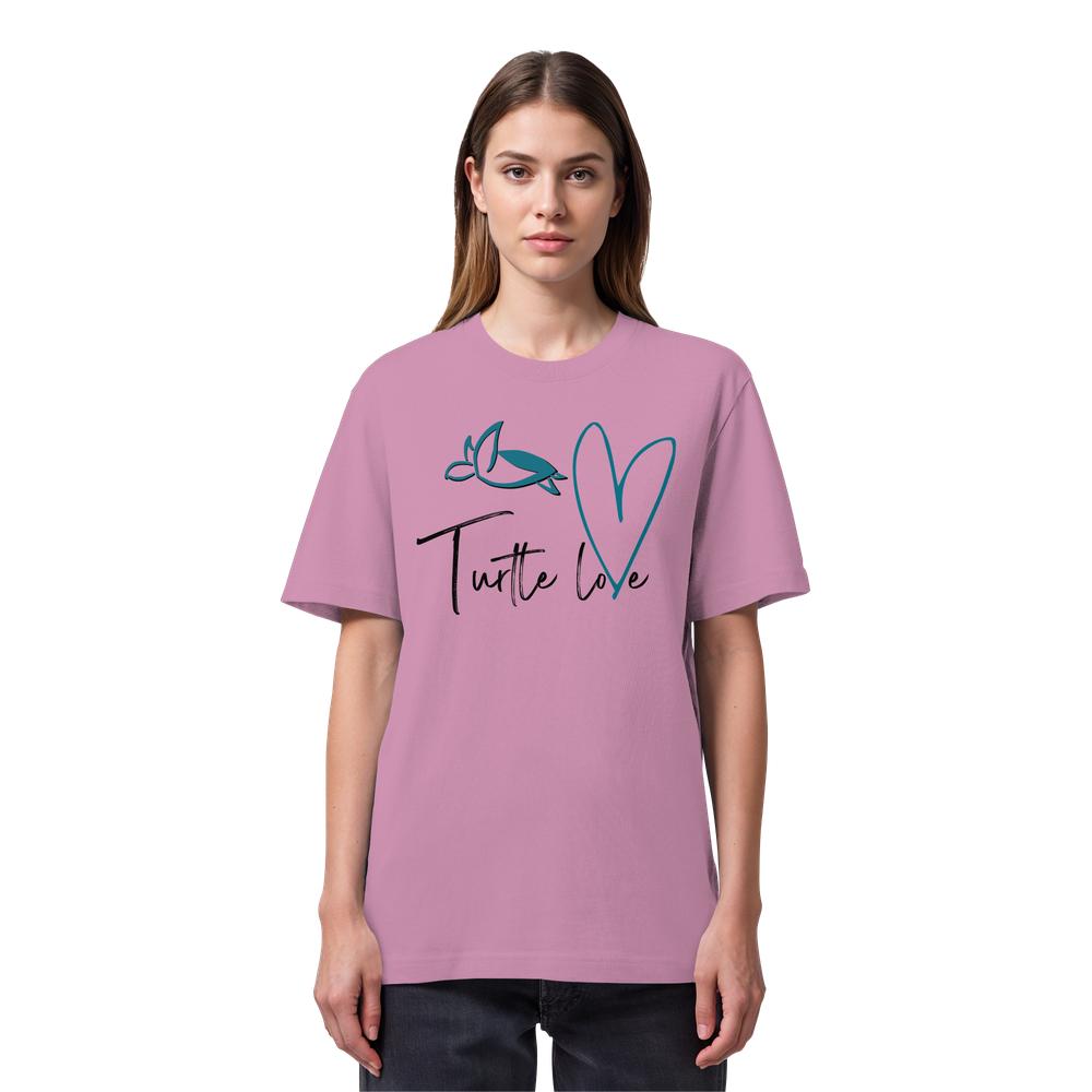 Turtle Love - Organic Heavy T-Shirt