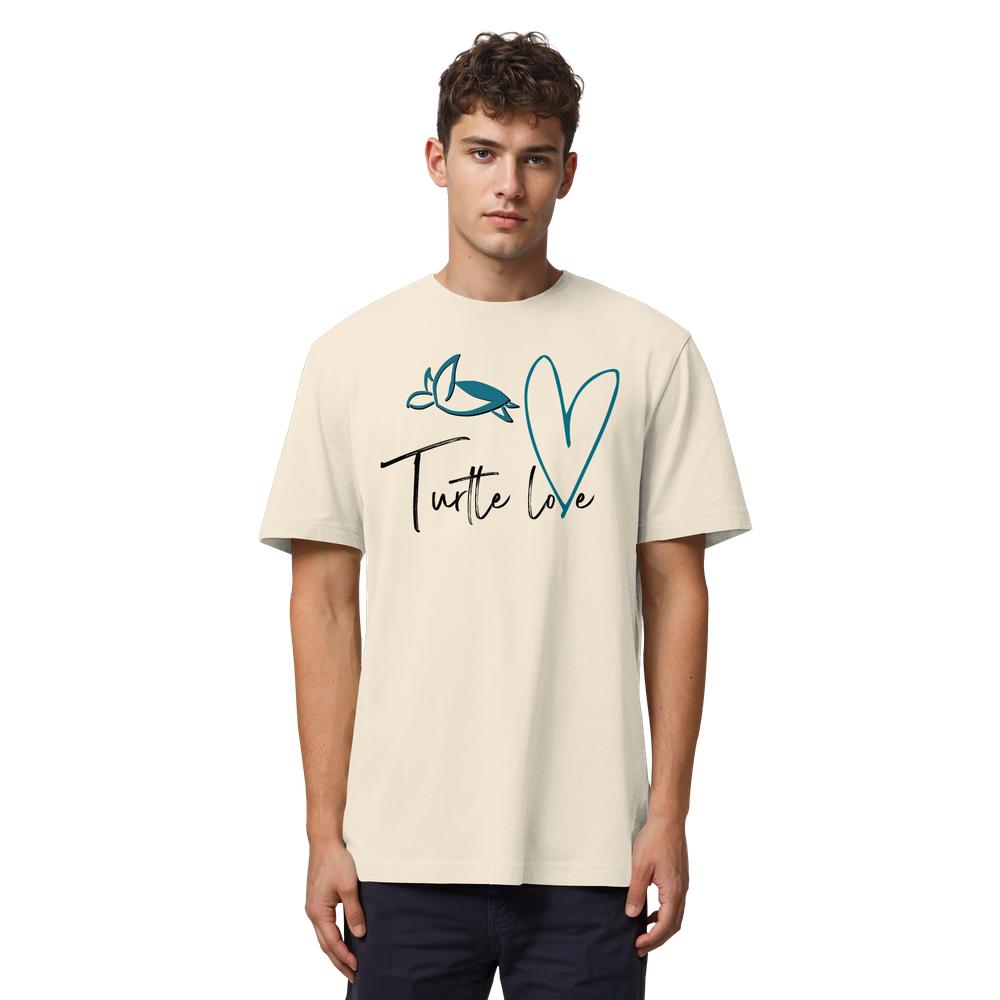 Turtle Love - Organic Heavy T-Shirt