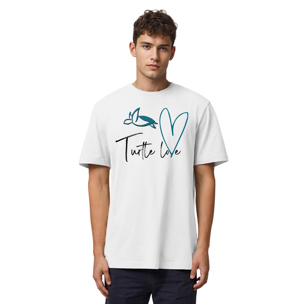 Turtle Love - Organic Heavy T-Shirt