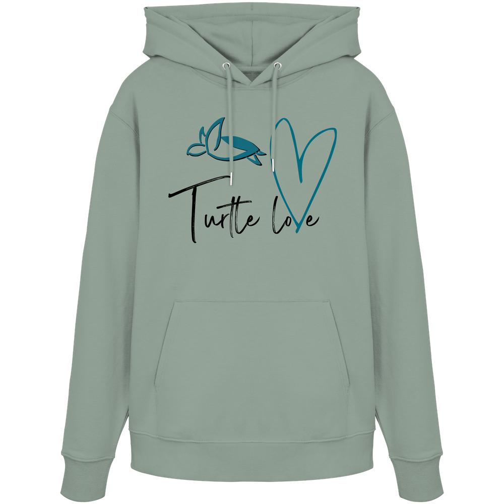 Turtle Love - Organic Hoodie