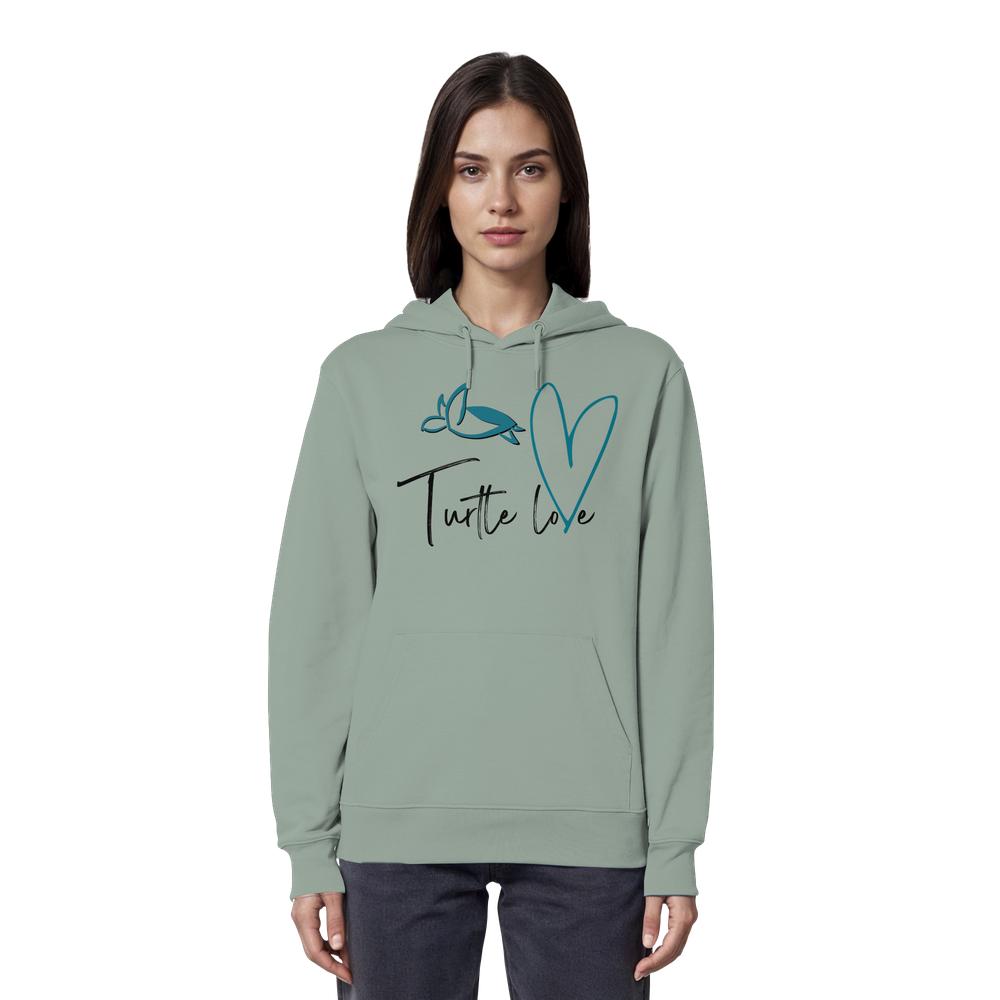Turtle Love - Organic Hoodie