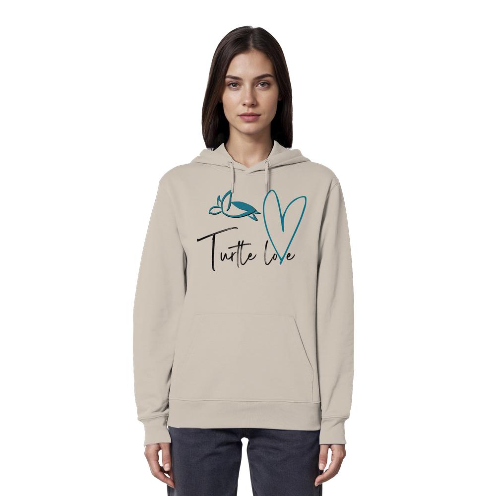 Turtle Love - Organic Hoodie