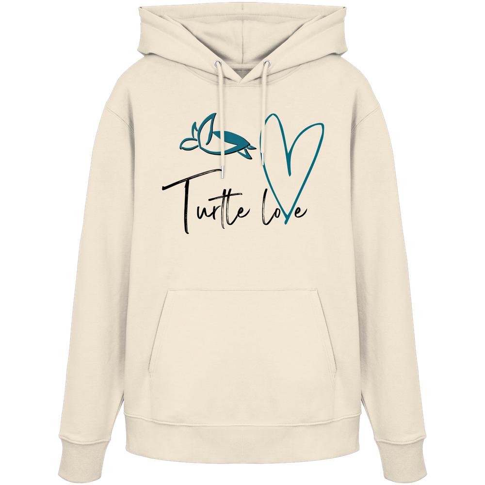 Turtle Love - Organic Hoodie