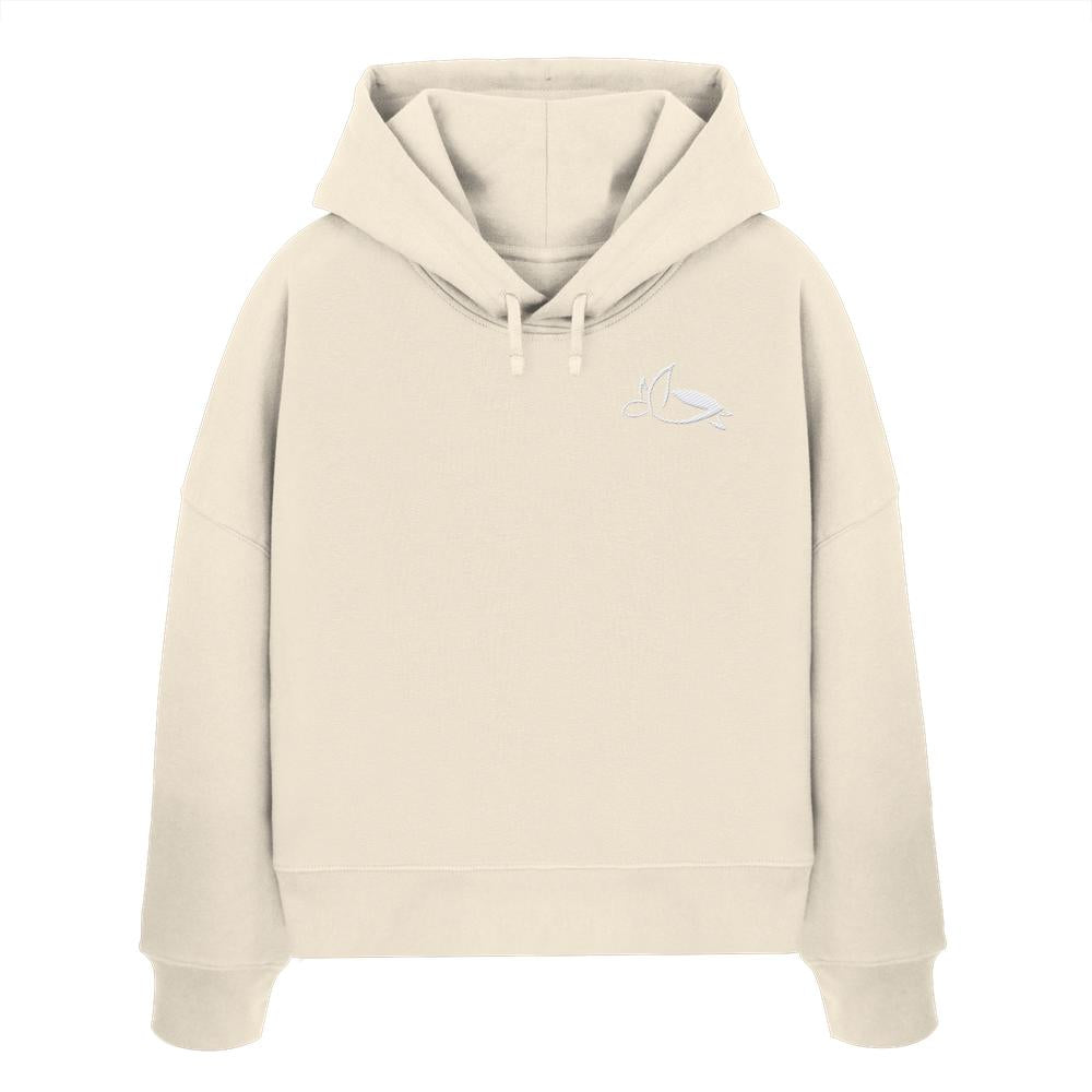 Ocean Xenios Elegant - Stick - Womens Organic Boxcut Hoodie