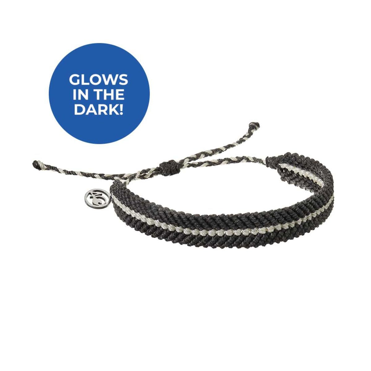 4Ocean Deep Sea Braided Bracelet Black Glow Armband