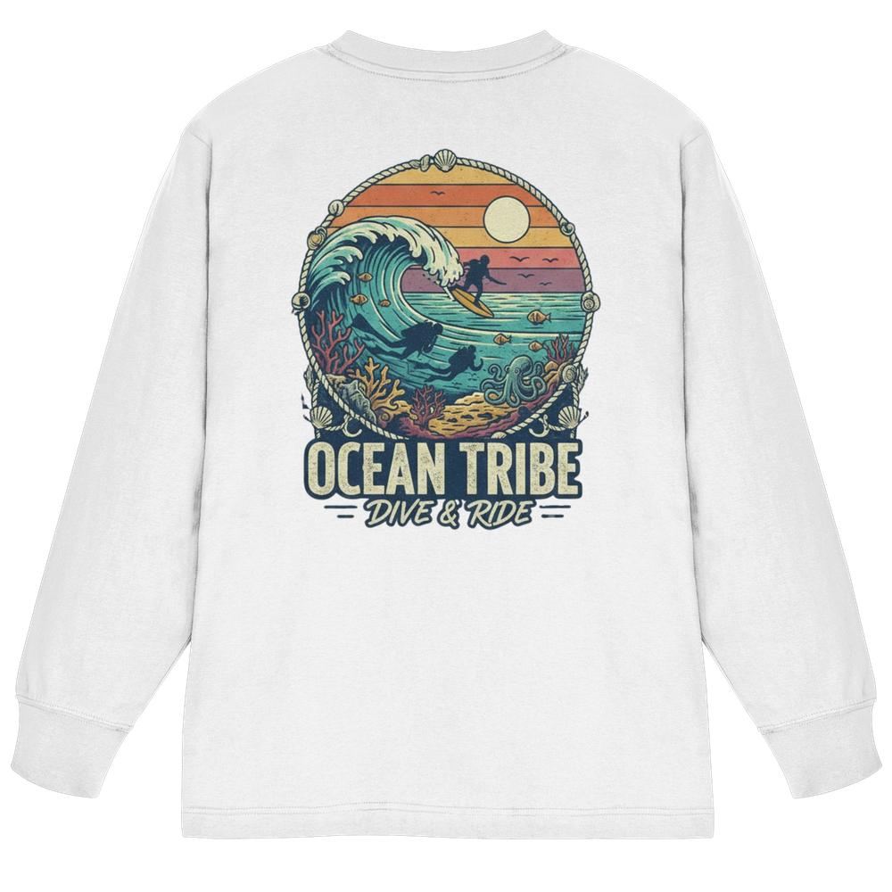 Ocean Tribe - Organic Heavy Oversized Longsleeve T-Shirt