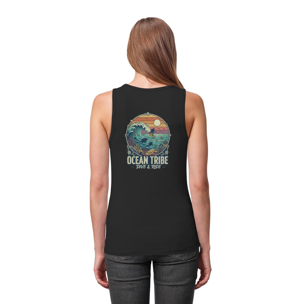 Ocean Tribe - Womens Organic Fitted Tank Top