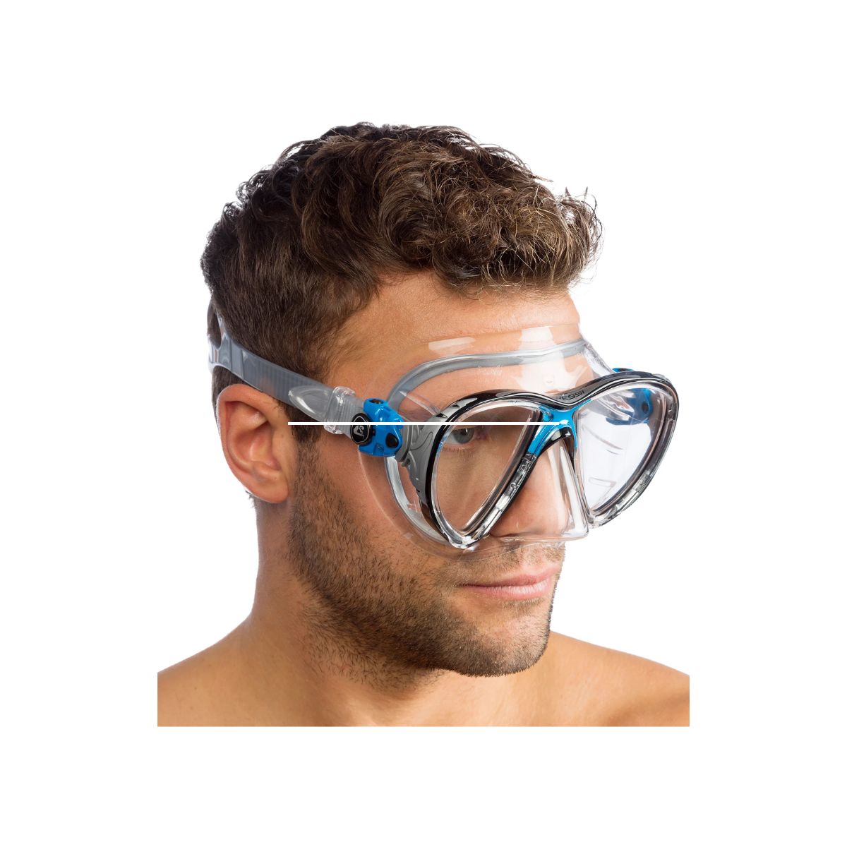 CRESSI Big Eyes Evolution Crystal Tauchmaske