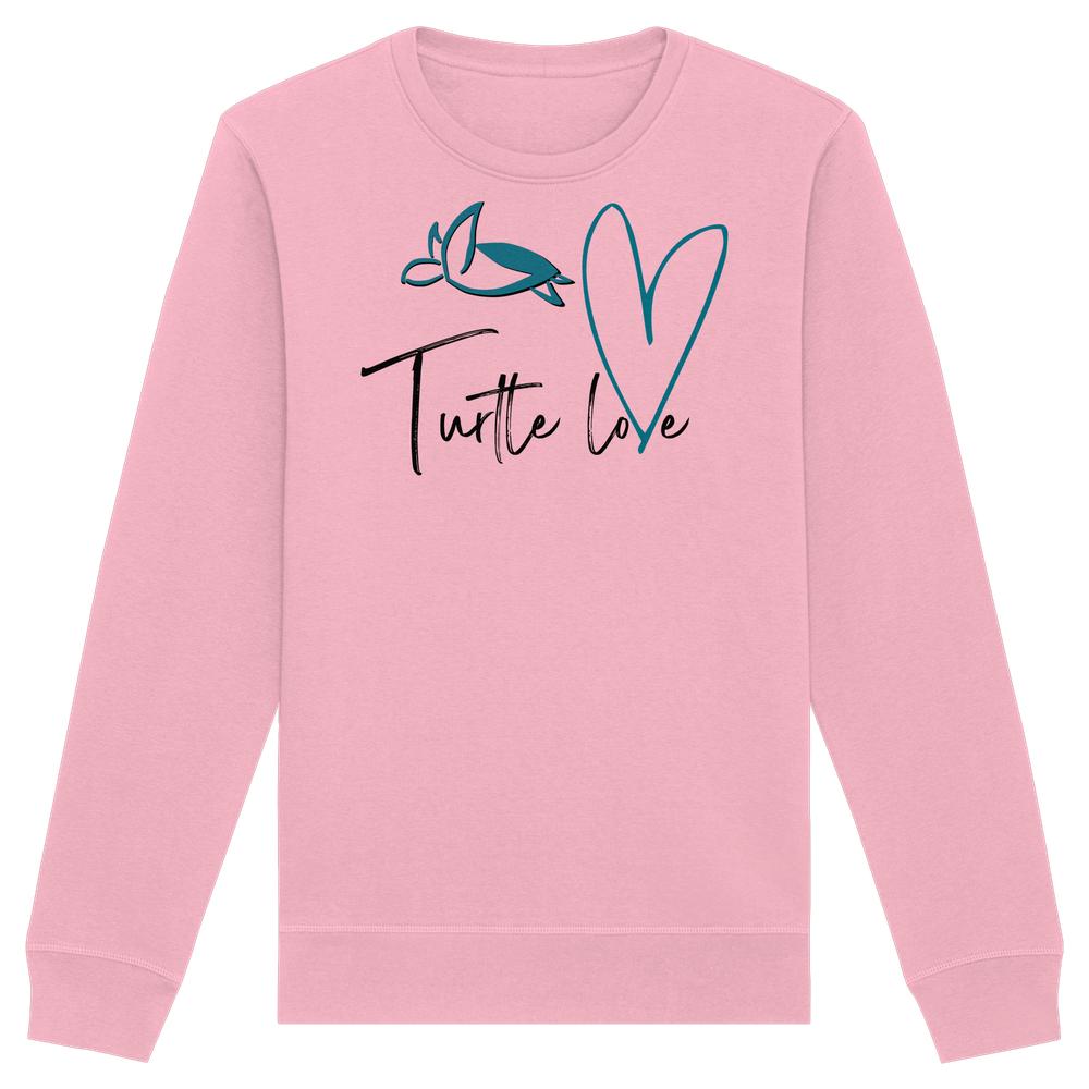 Turtle Love - Organic Basic Unisex Sweatshirt
