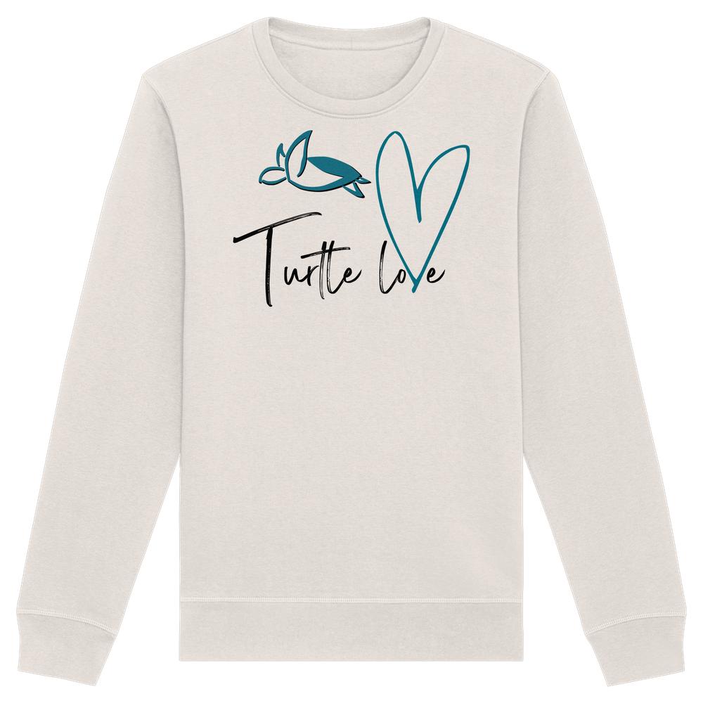 Turtle Love - Organic Basic Unisex Sweatshirt