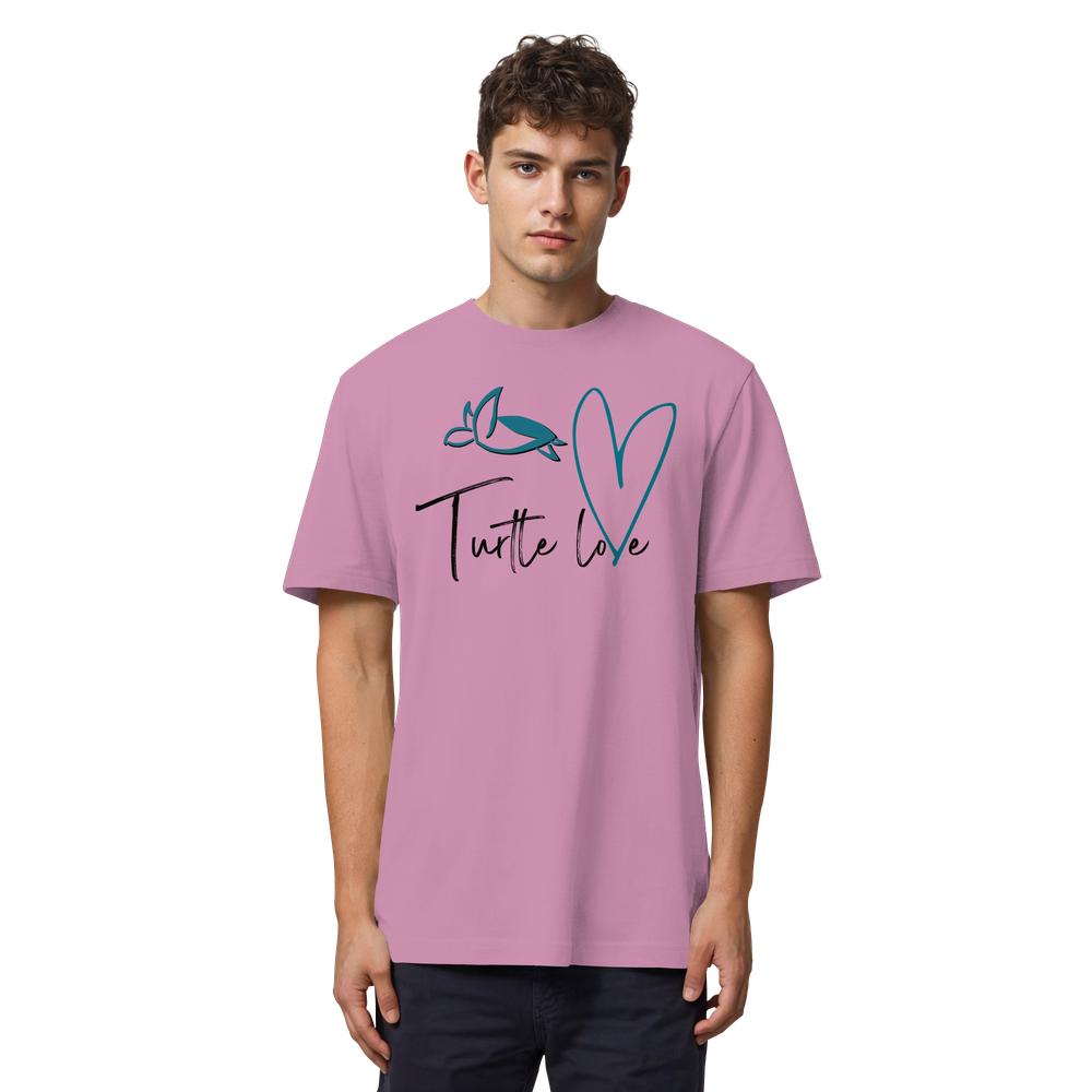 Turtle Love - Organic Heavy T-Shirt