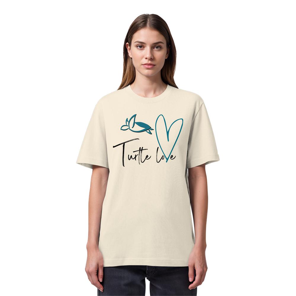 Turtle Love - Organic Heavy T-Shirt