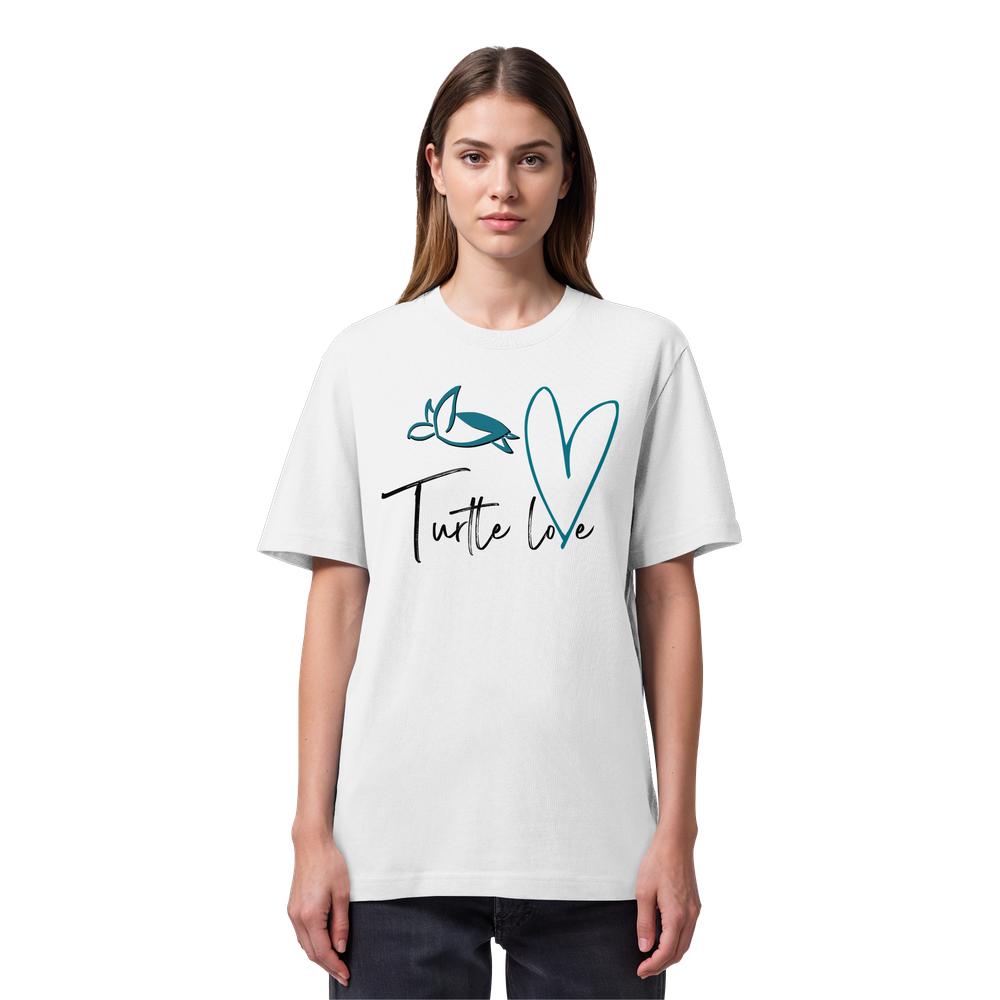 Turtle Love - Organic Heavy T-Shirt