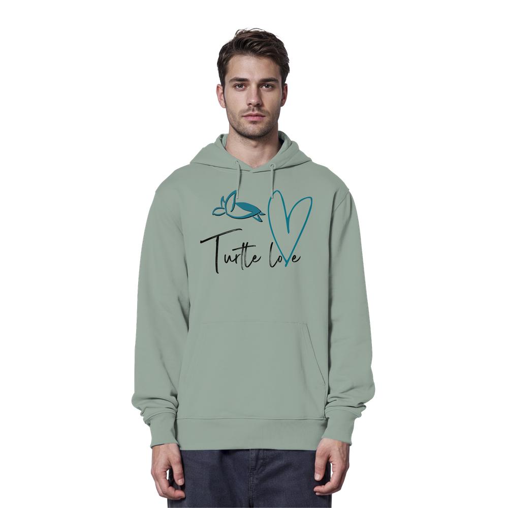 Turtle Love - Organic Hoodie