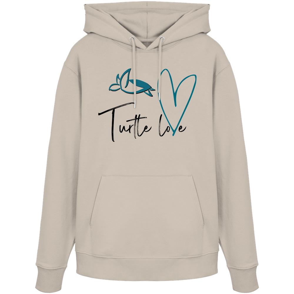 Turtle Love - Organic Hoodie