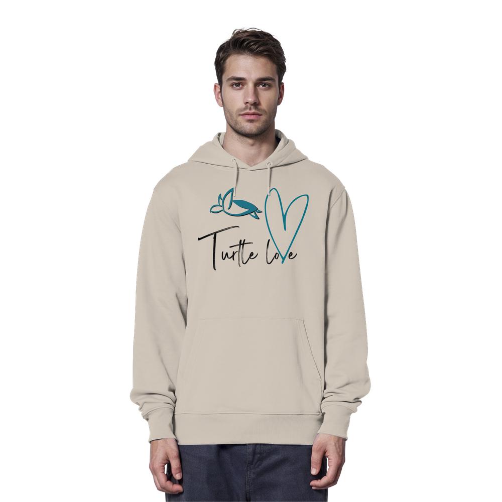Turtle Love - Organic Hoodie