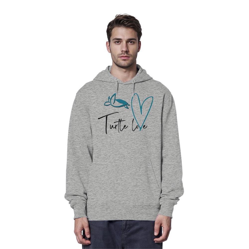 Turtle Love - Organic Hoodie