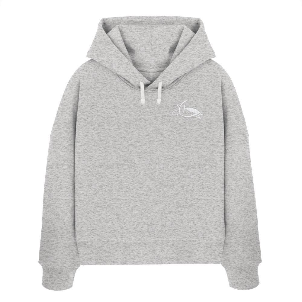 Ocean Xenios Elegant - Stick - Womens Organic Boxcut Hoodie