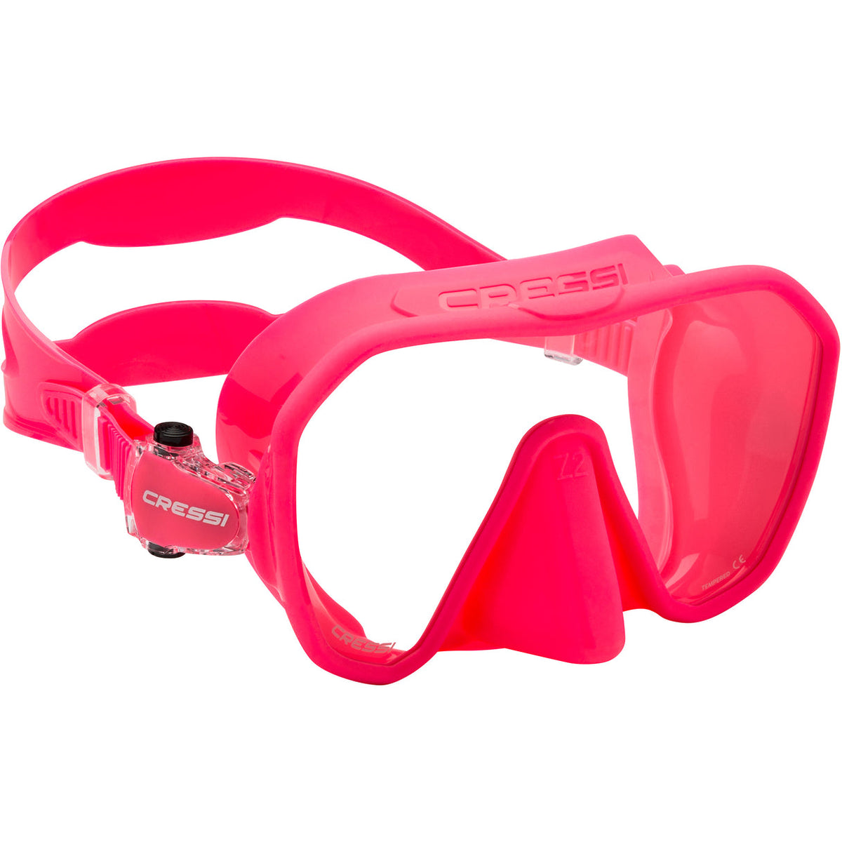 Cressi Z2S Frameless Tauchmaske für schmale Gesichter